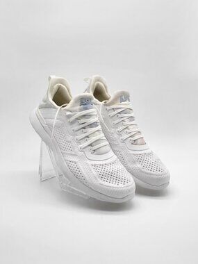 APL TechLoom Tracer W Women’s workout Sneakers White/Blue Size 9 GUC